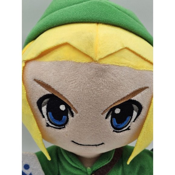 Nintendo Legend Of Zelda 12" Plush Doll With Shield And Sword - Picture 3 of 8